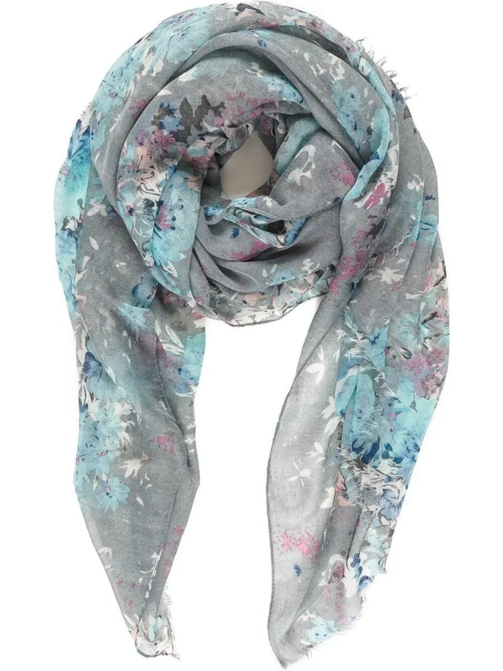 Lightweight Floral Scarf for Women | Summer Fall Shawl Wrap | Stylish Accessory